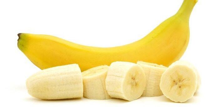 banana kot prepovedano sadje na riževi dieti